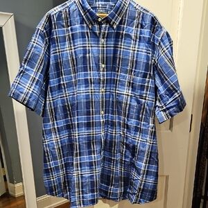 Polo by Ralph Lauren Blue Plaid Men's Shirt
